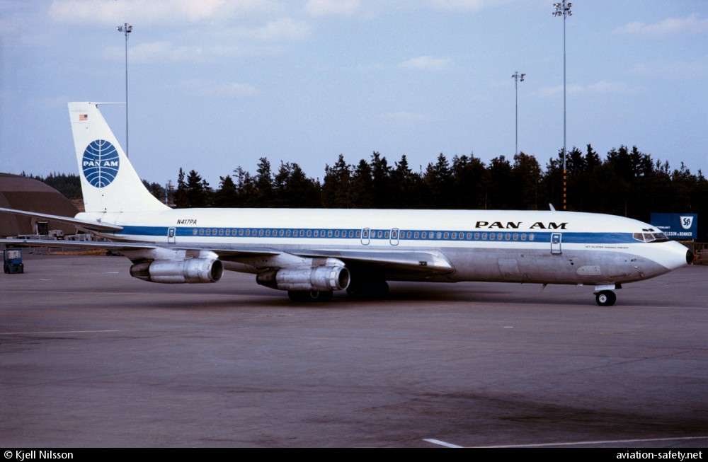 Boeing 707-321B | Pan Am | N417PA | Clipper Winged Racer