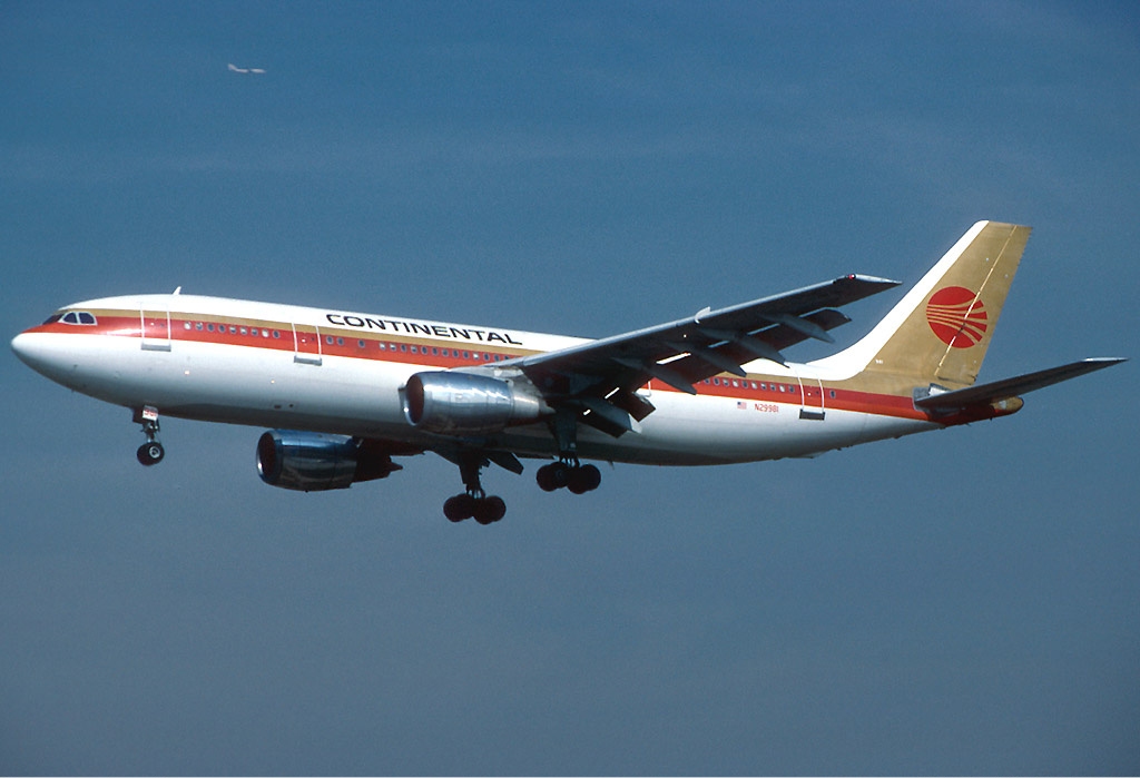 Airbus A300B4-103 | Continental | N29981