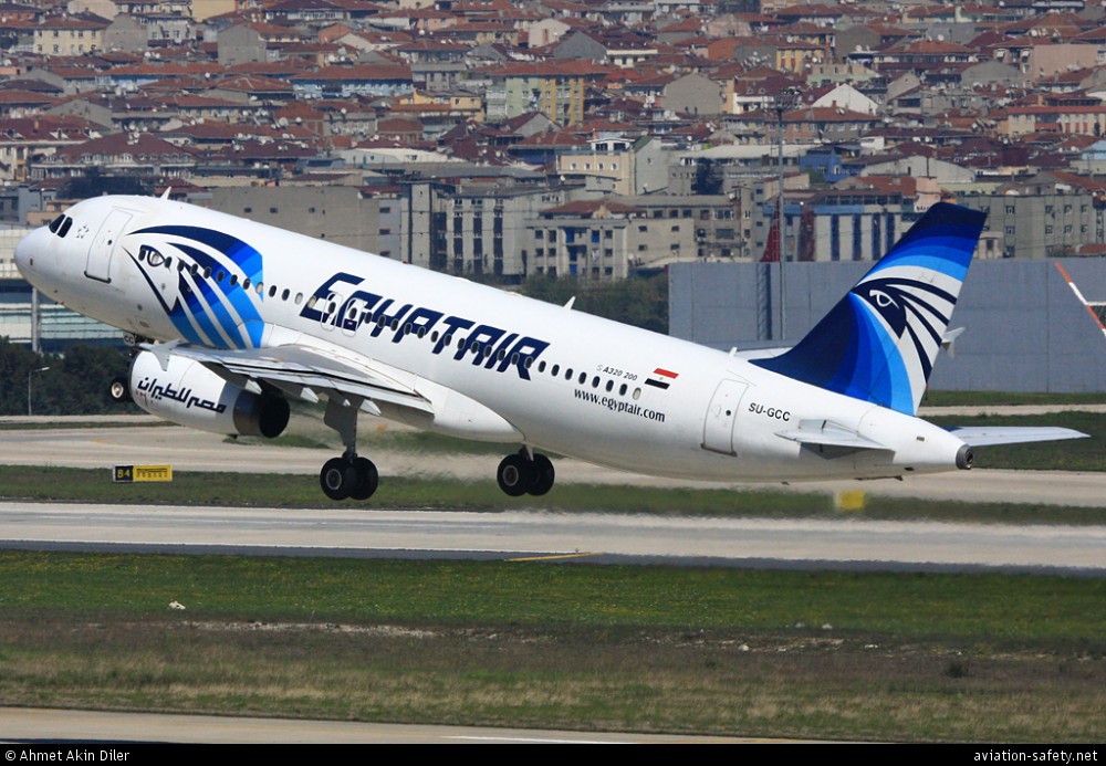 Airbus A320-232 | Egyptair | SU-GCC | A320 Egyptair taking-off