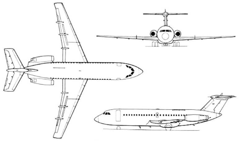 111 One-Eleven BAC - BA11 L2J M