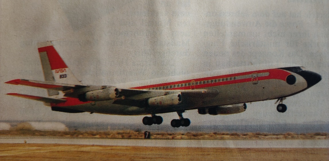 Boeing 720 | NASA | N833NA | Anti Misting Kerosine | Rogers Dry Lake