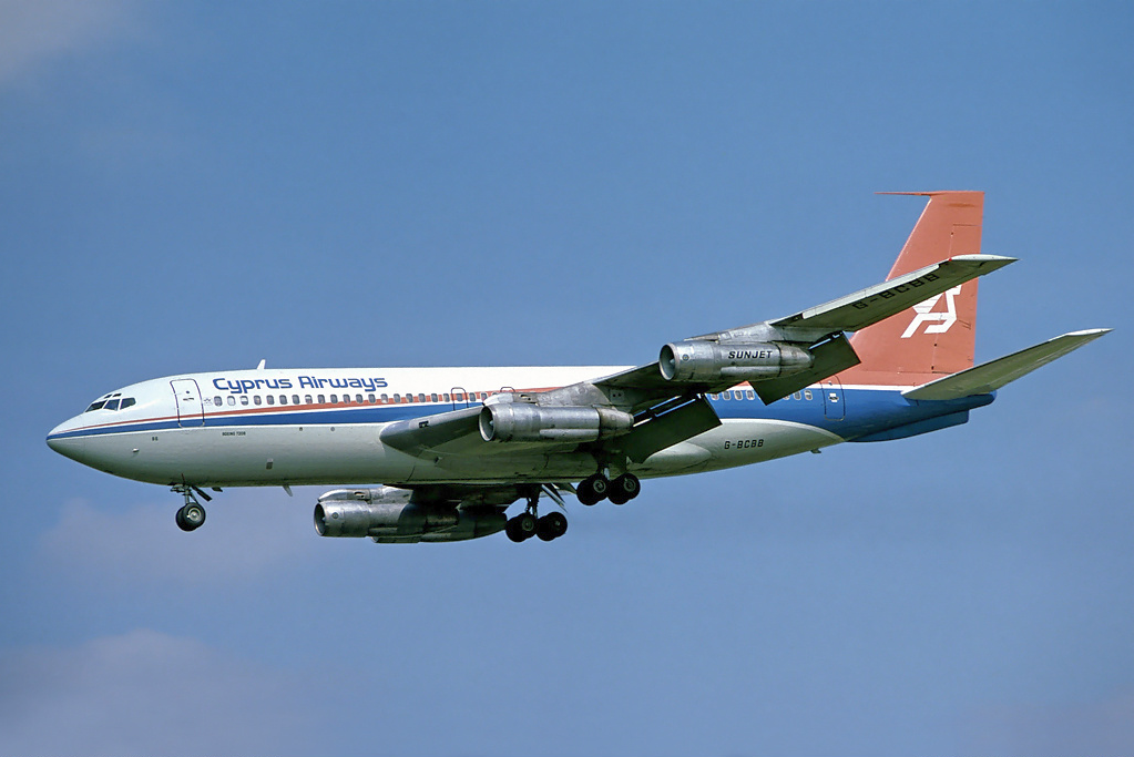 Boeing 720B | Cypres Airways | G-BCBB