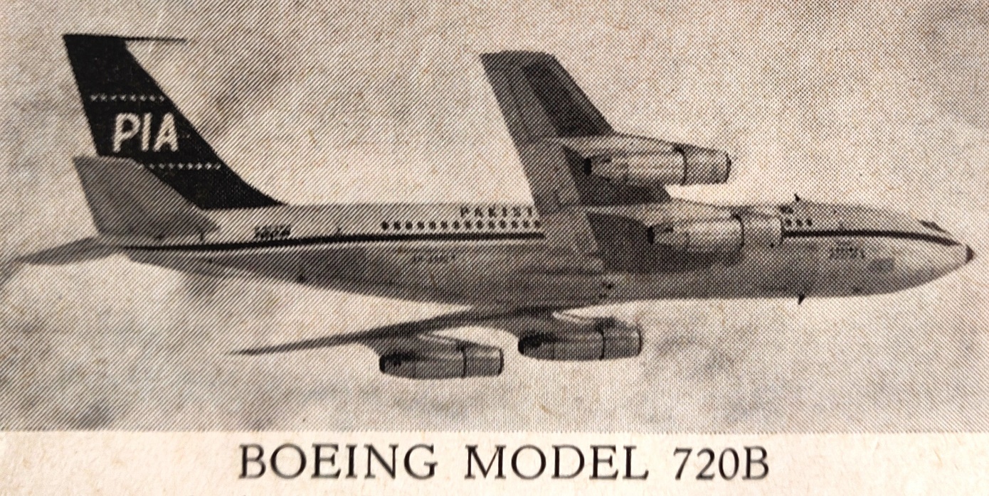 oeing 720B | Pakistan International Airlines | AP-AMG