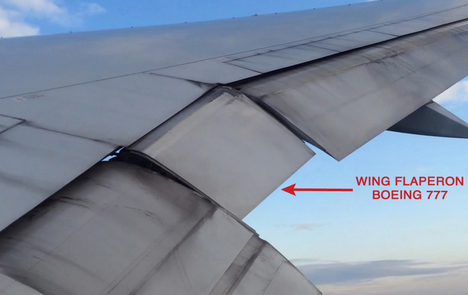 Boeing 777-200 flaperon 