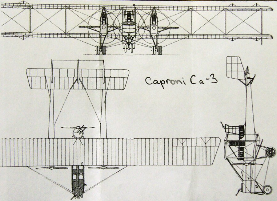 Afbeeldingsresultaat voor Caproni Ca.3