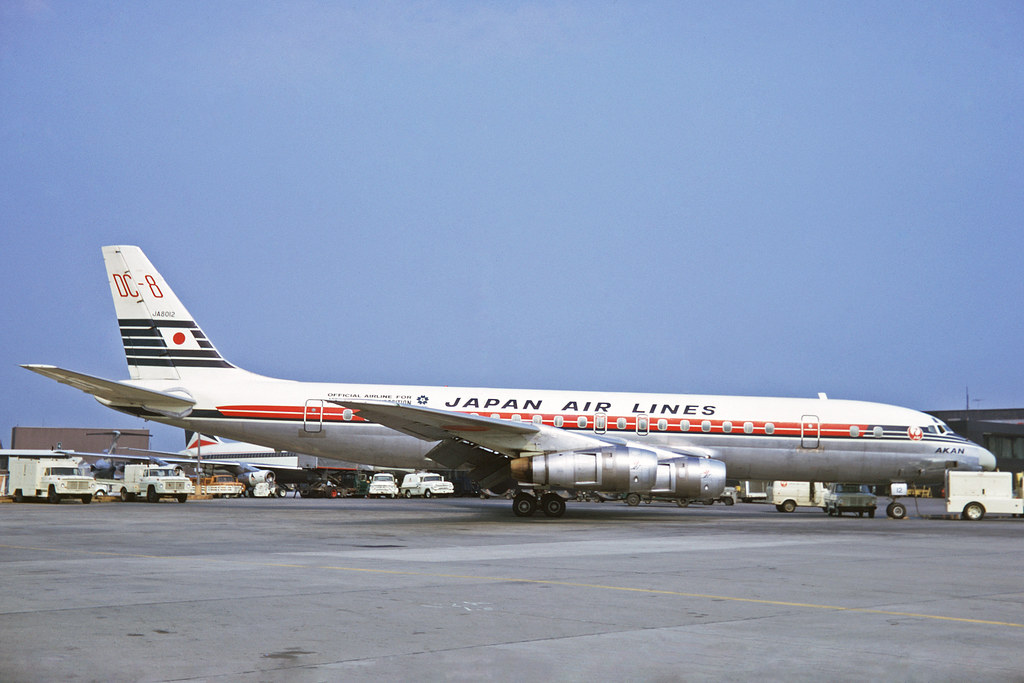 JA8012 Douglas DC-8-53 Japan Air Lines JFK 09JUL70 | Flickr