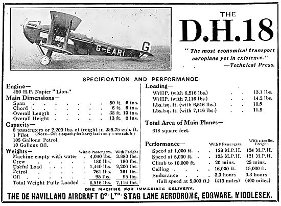 Classic British Aviation Industry Advertisements 1909 - 1990