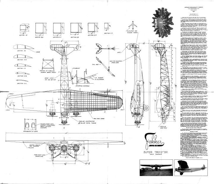 FOKKER F-10A - AMA - Academy of Model Aeronautics