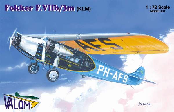 Fokker F.VIIb/3m KLM - PH-ASF & PH-AEN Valom 72070