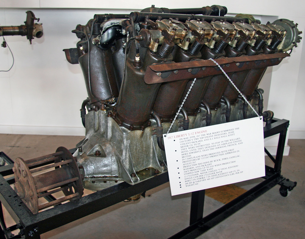 Liberty L-12 (1917) | The Liberty was a US-designed engine l | Flickr