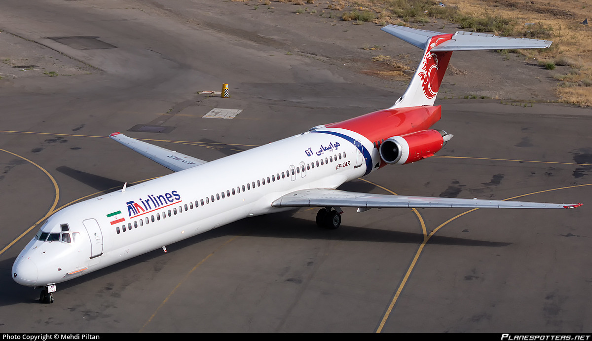 EP-TAR ATA Airlines McDonnell Douglas MD-83 (DC-9-83) photographed at Tabriz International (TBZ / OITT) by Mehdi Piltan