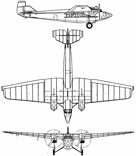 Blueprints &gt; WW2 Airplanes &gt; Tupolev &gt; Tupolev ANT-9