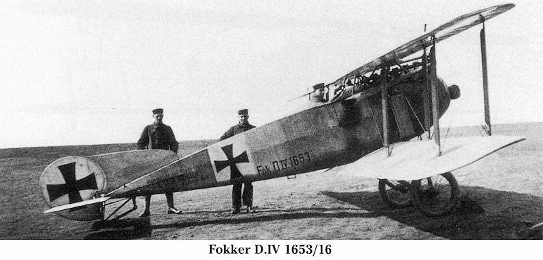 Image result for Fokker D.IV