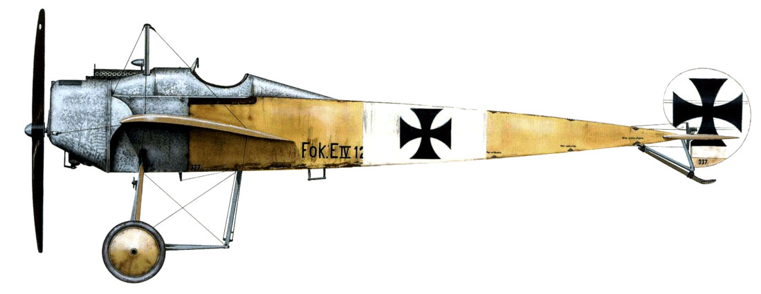 Afbeeldingsresultaat voor Fokker E.IV