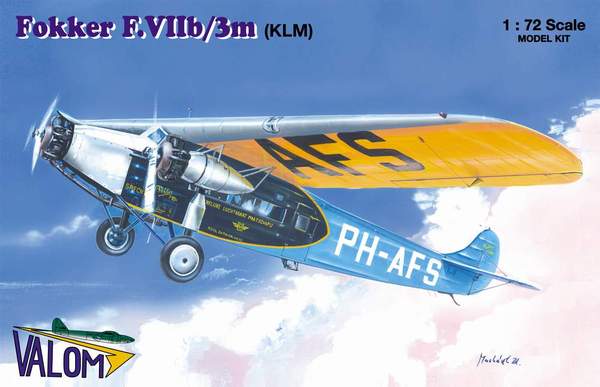 Fokker F.VIIb/3m KLM - PH-ASF & PH-AEN Valom 72070